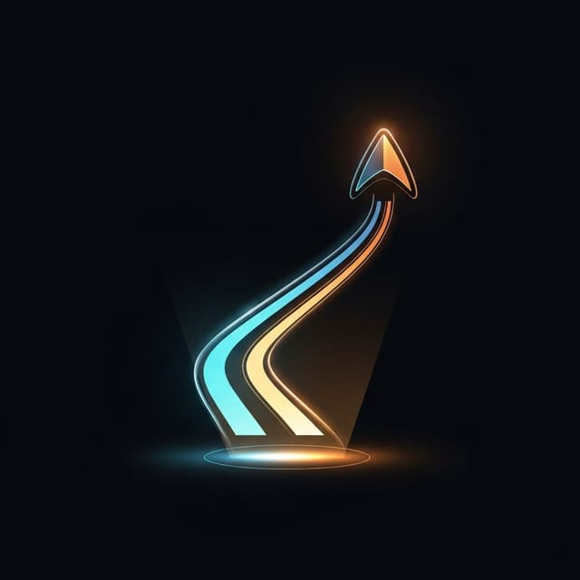 Neon Glow style app icon example