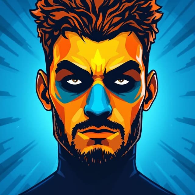 Neon Glow style app icon example